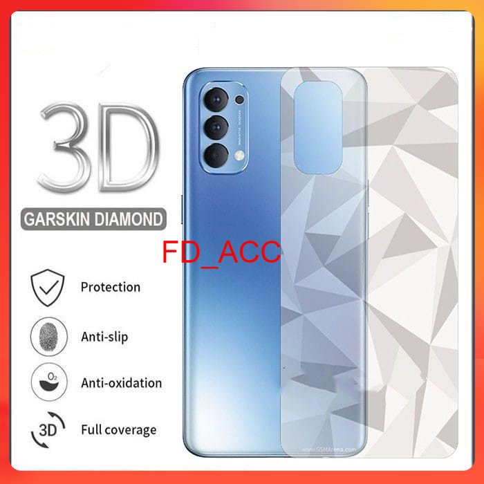 [ Realme C17 / C20 / C21 / C21Y / C25 / GT Master ] Diamond 3D Skin Garskin Antigores Hydrogel ANTI 
