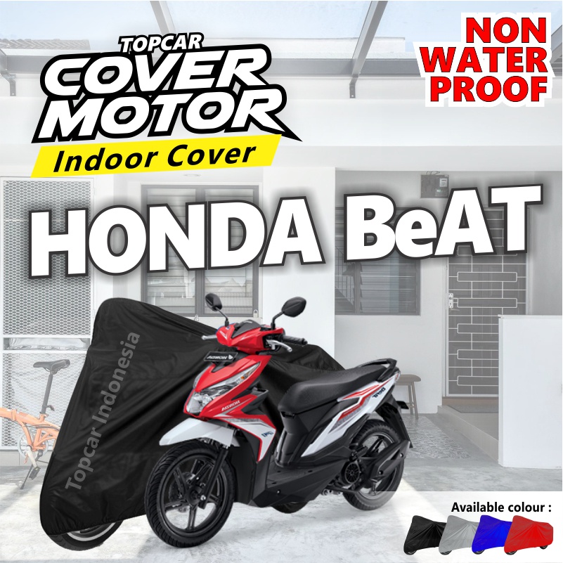 TOPCAR Cover Motor Honda Beat Selimut Motor Sarung Motor Aksesoris Motor Honda Non Waterproof