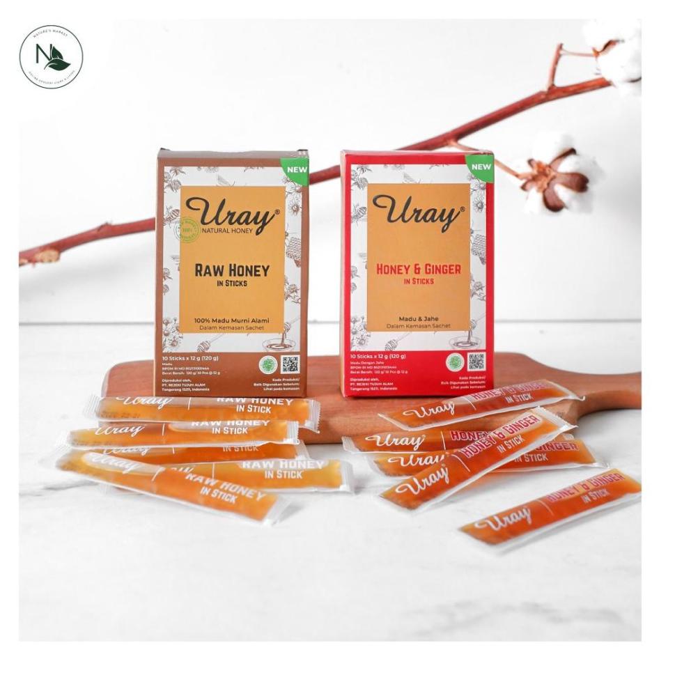 

[KODE PRODUK PIKAQ4170] MADU URAY STICK SACHET ASLI MURNI | GINGER MADU HUTAN NUTRISI NATURAL HONEY