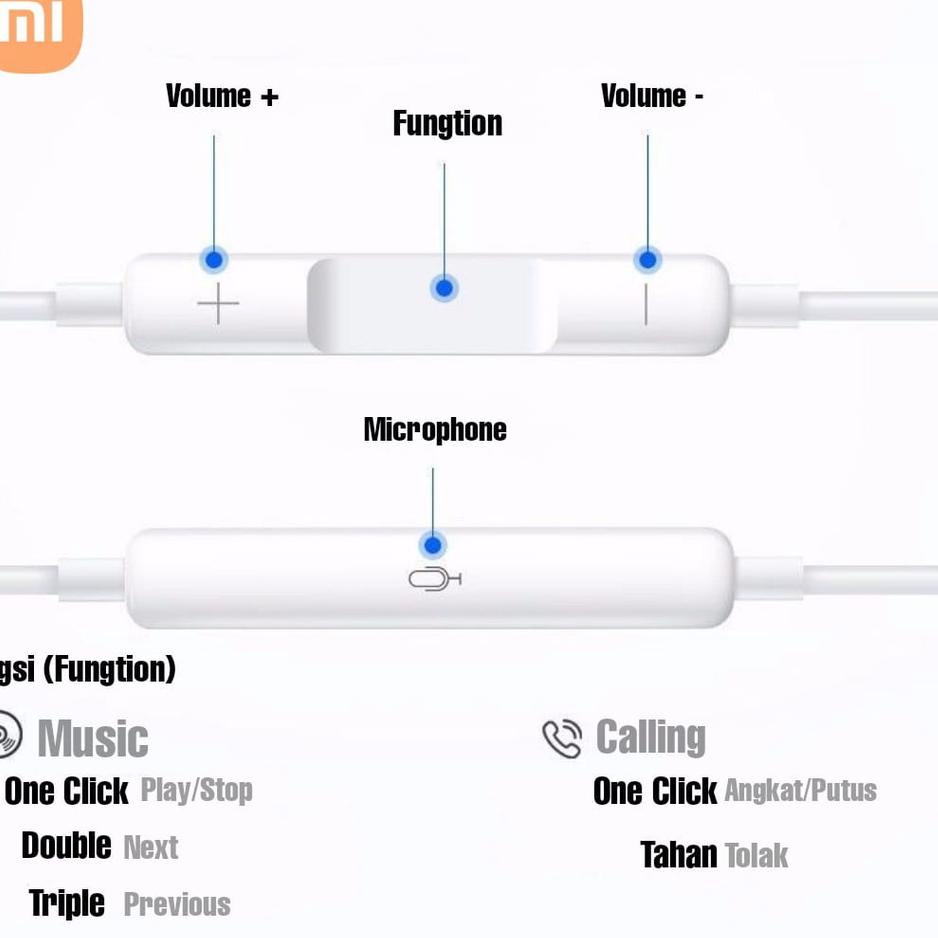 Update Istimewa Headset Xiaomi original xtra bass Headset Copotan xiaomi original 100% Headset Ori X