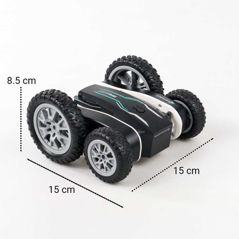 Vortex Remote Control Stunt Car LED 360 Degree Flip 4WD 2.4G - 898A Kado Hadiah Mainan Anak Menyenangkan