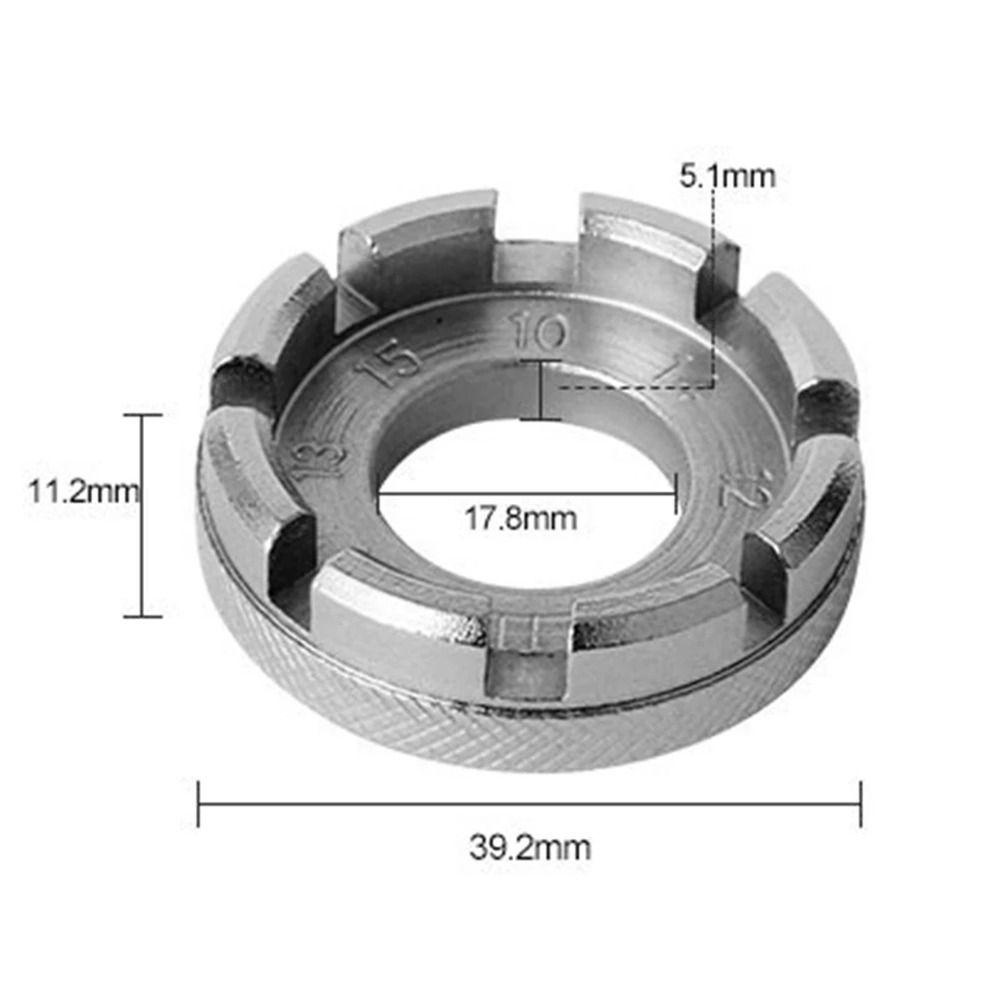 Lanfy Bicycle Spoke Wrench Bicycle Parts Repair Wrench Alat Perbaikan Sepeda Cycling Wrench