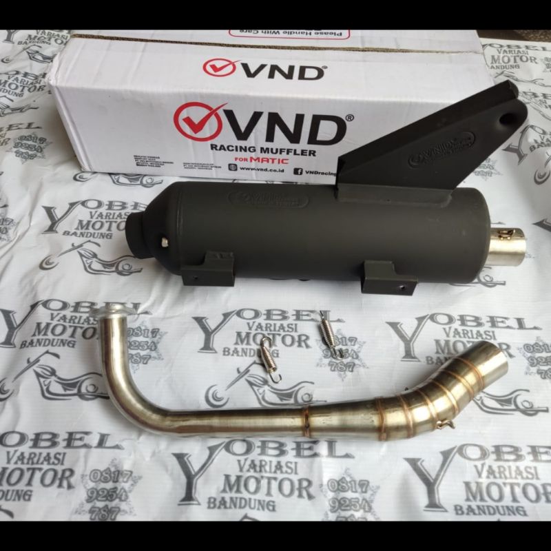 KNALPOT RACING VND SILENCER RACING BEAT DELUXE SCOOPY NEW GENIO BEAT 2020 2021 SCOOPY 2020 2021