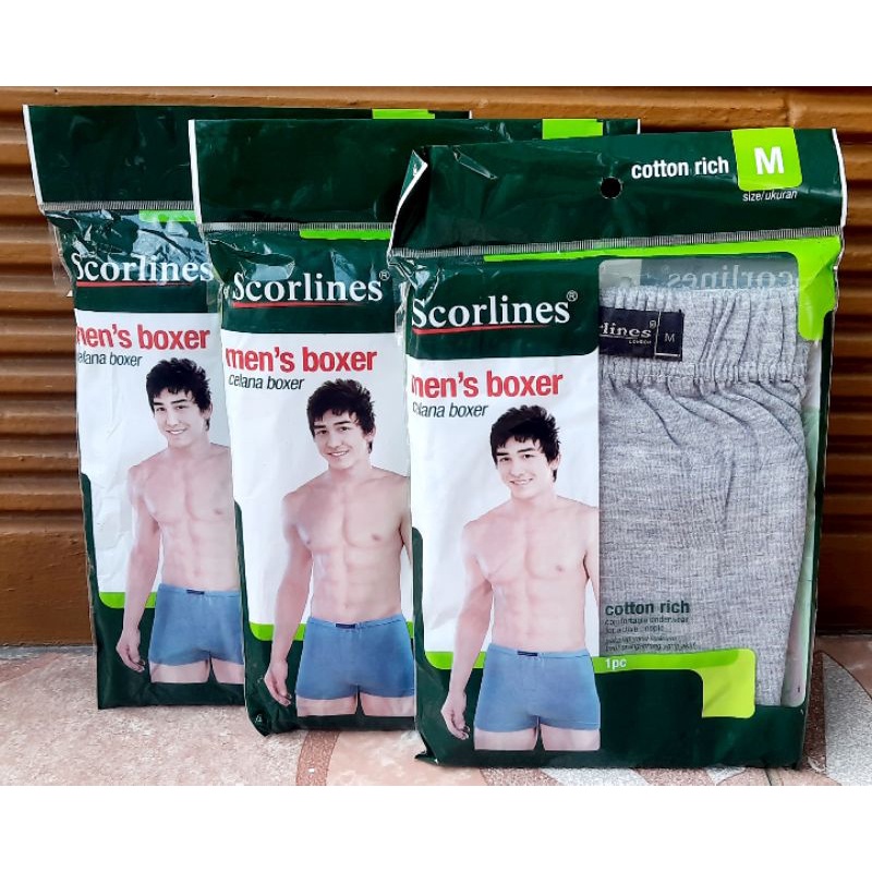SCORLINES CD MENS BOXER M