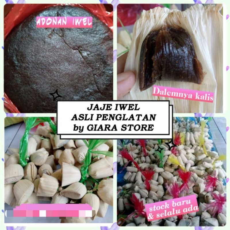 

READY STOCK JAJE IWEL ASLI PENGLATAN