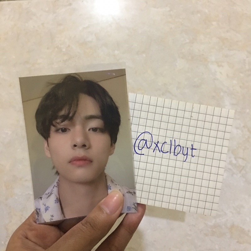 Taehyung Pajamas BE Photocard