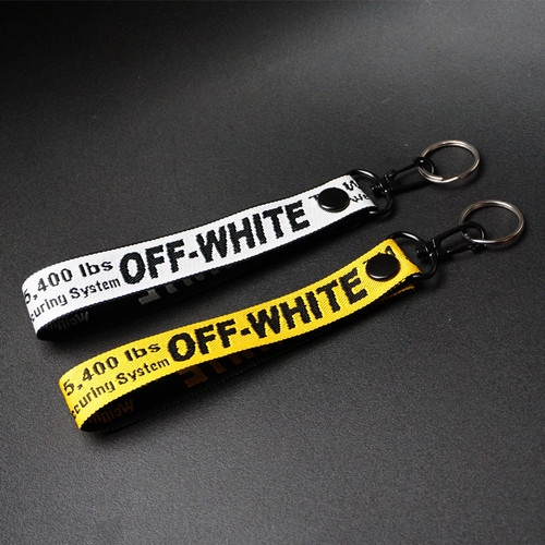 G036 | Keychain Gantungan Kunci Motor Sneaker OFF WHITE Hiasan Hadiah Souvenir Unik