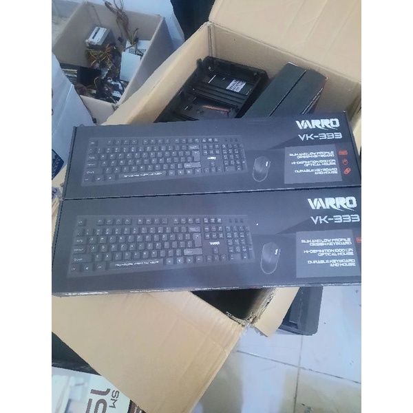 Paket Keyboard Mouse USB Baru