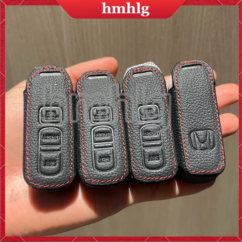 Case Holder Kunci Remote Mobil Keyless Bahan Kulit Untuk Honda Scoopy Vario PCX Monkey125 Motor Scooter Smart Motor Key Cover