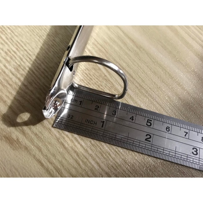 

MEKANIK RING BINDER NICKEL A4 - 4 LUBANG