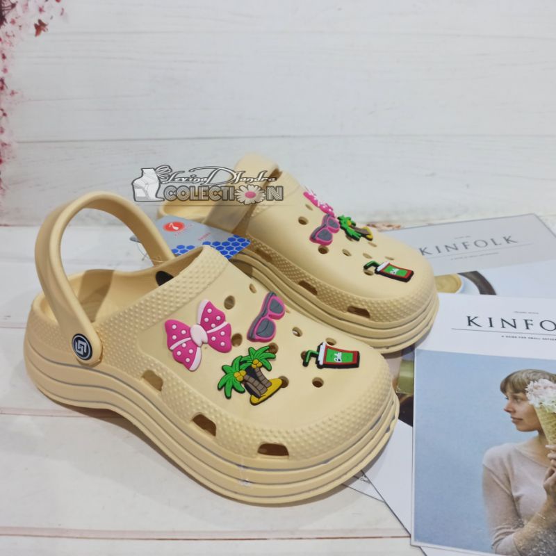 Sandal Baim Viral Fuji Gosome / Sandal Cewek kekinian