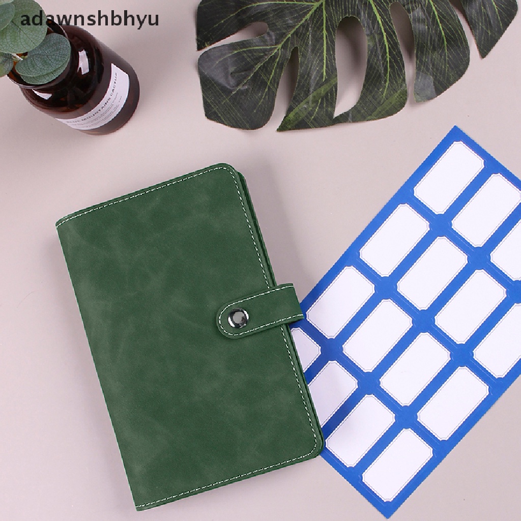 Adawnshbhyu 1set Binder Budget Planner Pengikat Amplop Kas Dengan Amplop Budget A6 Pocket ID