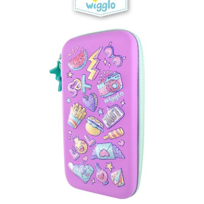 

Wigglo Hardtop Pencil Case Hello Girly