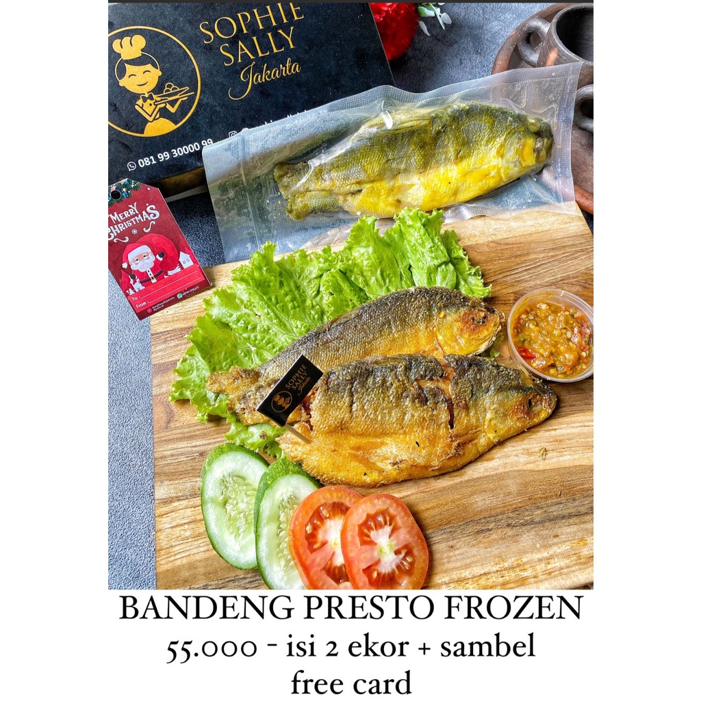 

BANDENG PRESTO FROZEN PAKET HAMPERS , NOTE TGL DAN UCAPAN