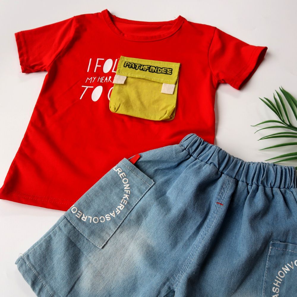 Setelan Kaos Anak Laki-Laki Import Premium 1-4 Tahun