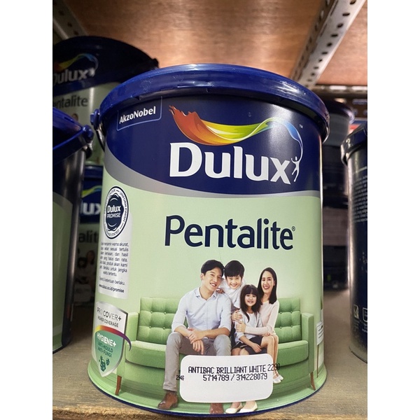 Dulux Pentalite Antibac Brilliant White Putih 2290