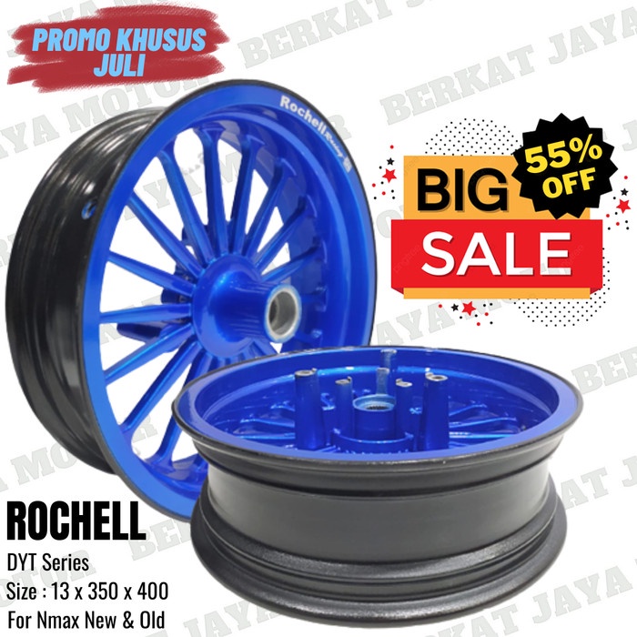 VELG PELEK RACING NMAX OLD / NEW ROCHELL DYT COPY DAYTONA 13 350/400