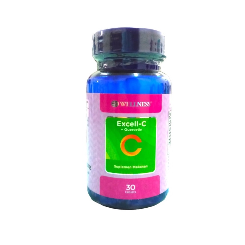 WELLNESS EXCELL-C + QUERCETIN ISI 30 CAPS SUPLEMEN