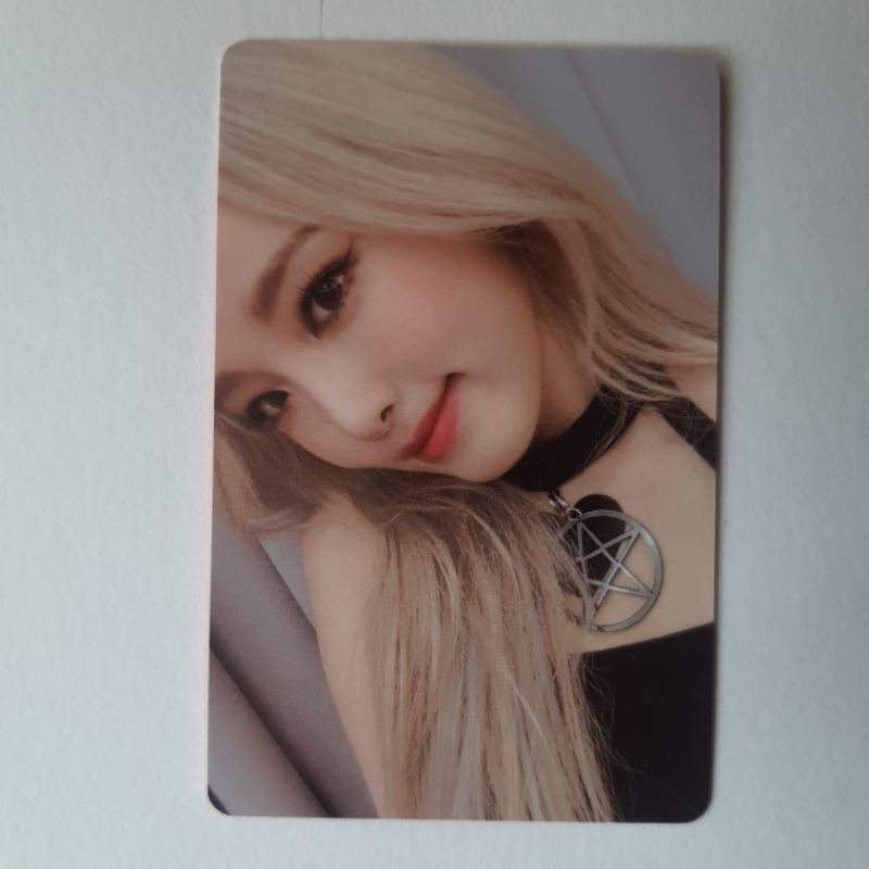 photocard pc choi yena izone oneiric theater gangsta bluray card