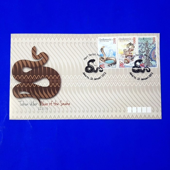 

✨NEW✨ - Perangko/Prangko INDONESIA SHP Year of the Snake ~ TAHUN ULAR