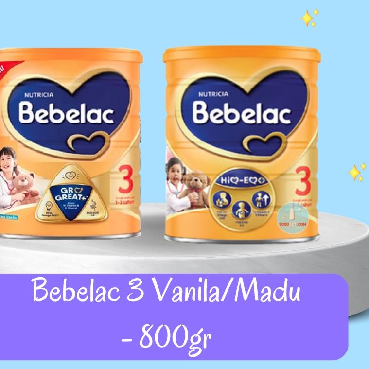 

COD✔️Bebelac 3 800gr Madu/Vanila (1-3 Tahun) - Susu Pertumbuhan Bubuk|RA3