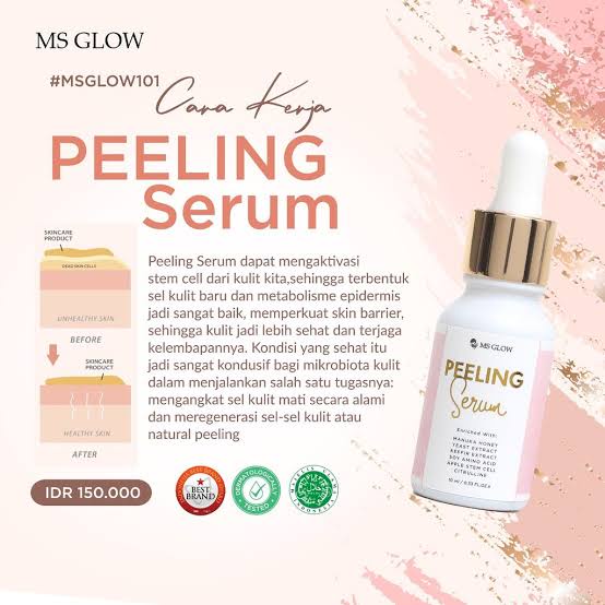 Serum Pilling MS Glow 100% original skincare perawatan wajah wanita termurah (bisa cod)