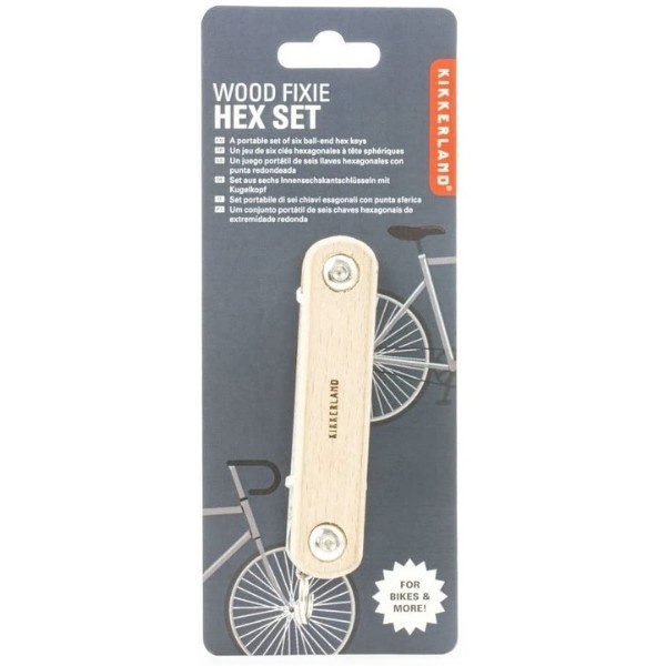 

KIKKERLAND FIXIE HEX WOOD SET