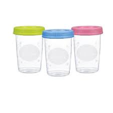 Baby safe container 130ml 3pcs FC005 dan 240ml 3pcs FC04A