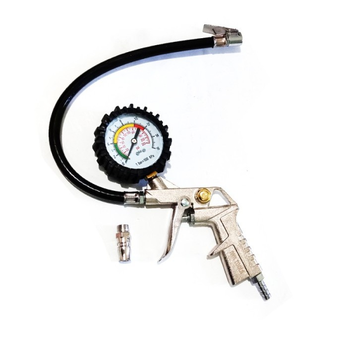 Jual Harga Murah Isi Angin Ban Inflator Gauge Kit Tg Psi Dual