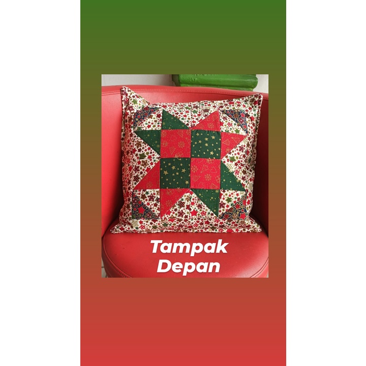 Paket Isi  5pcs  / Sarung Bantal Kursi dan Sofa 40 x 40cm Premium Tebal Aesthetic Resleting / Cushio