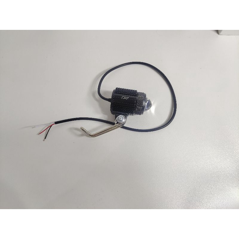 Lampu tembak Laser new Led D2 mini 2 warna putih kuning jauh dekat