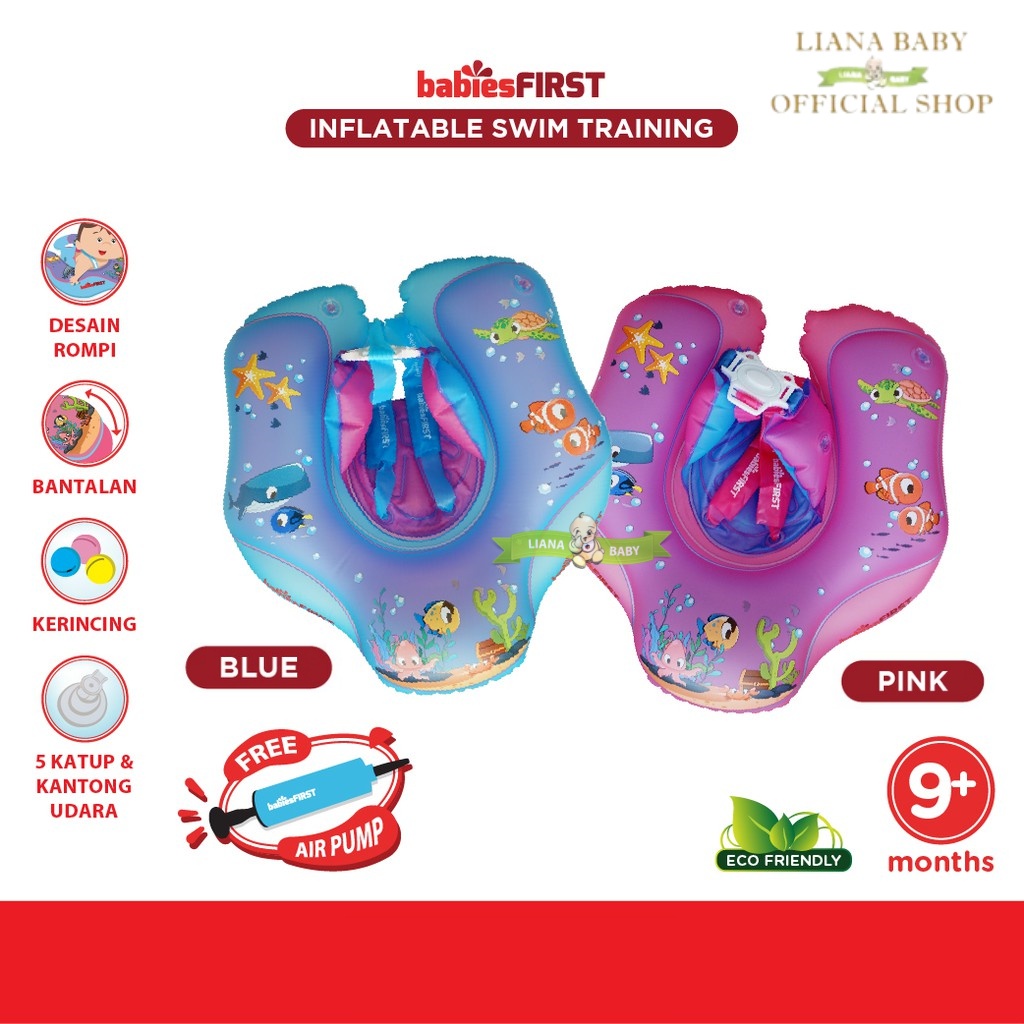 SWIM69 BAN RENANG BABIESFIRST INFLATABLE SWIM TRAINING PELAMPUNG BAYI  BF302