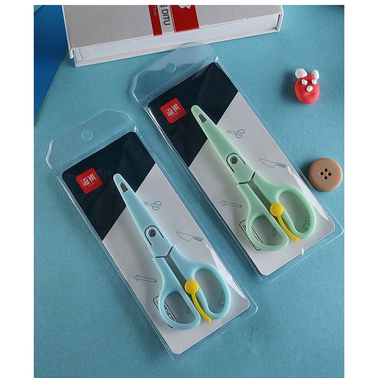 Tiny Bites Scissors Food Shears Gunting Makanan Bayi dan Anak Gunting ATK Kertas Stationery Food Grade Tiny Bites Scissors Serbaguna TERMURAH TERLARIS