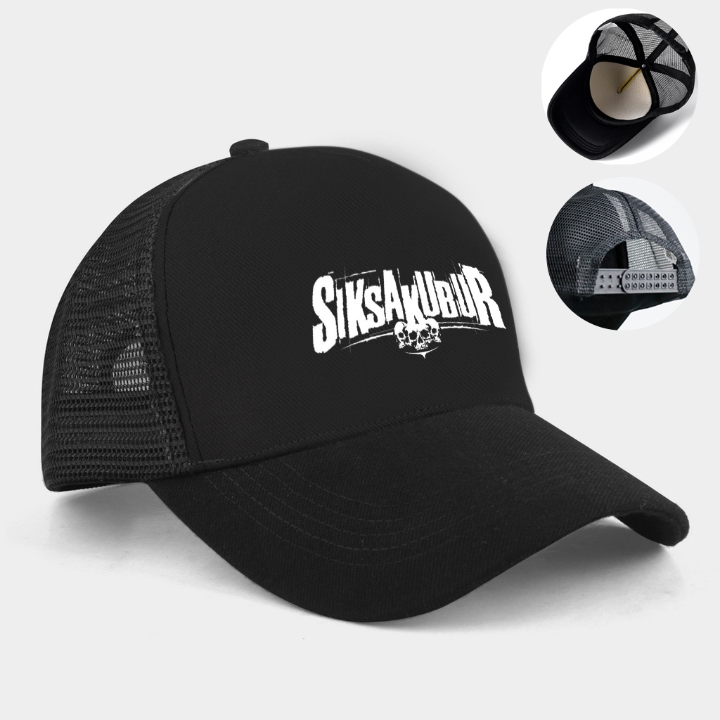 Topi Band/Topi Hitam/Topi Death Metal/Topi cowok/Topi Pria/Topi distro/Topi Punk