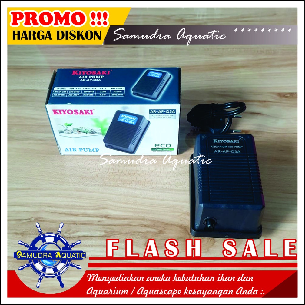 Mesin AERATOR 1 LUBANG (Aerator Saja), Air Pump Mesin Airator Aquarium Aquascape, FREE BUBLEWRAP