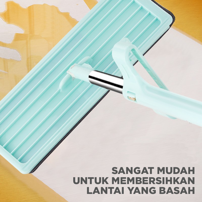 Alat Pel Lantai Ultra Mop Acline - Pel Lantai Tarik Handle Free