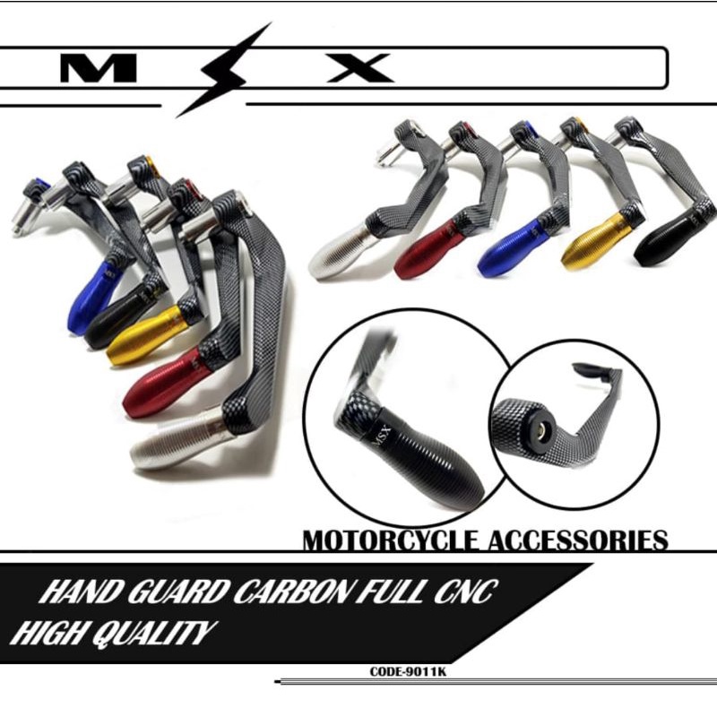 PROMO Proguard Karbon Handguard Carbon Universal Nmax Pcx Aerox Ninja R15 R25 Vixion Gsx Satria FU