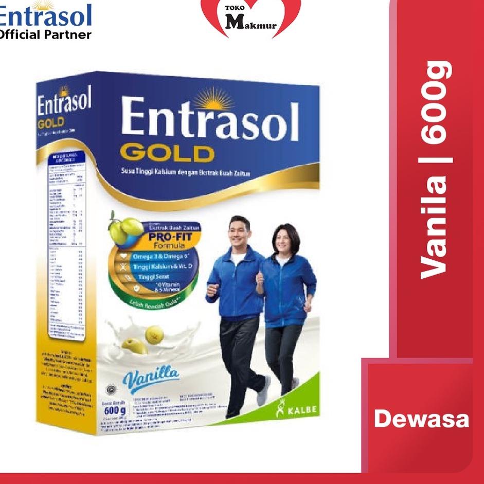 

ㅪ Entrasol Gold Coklat / Vanila 600gr / Makmur Online MK05