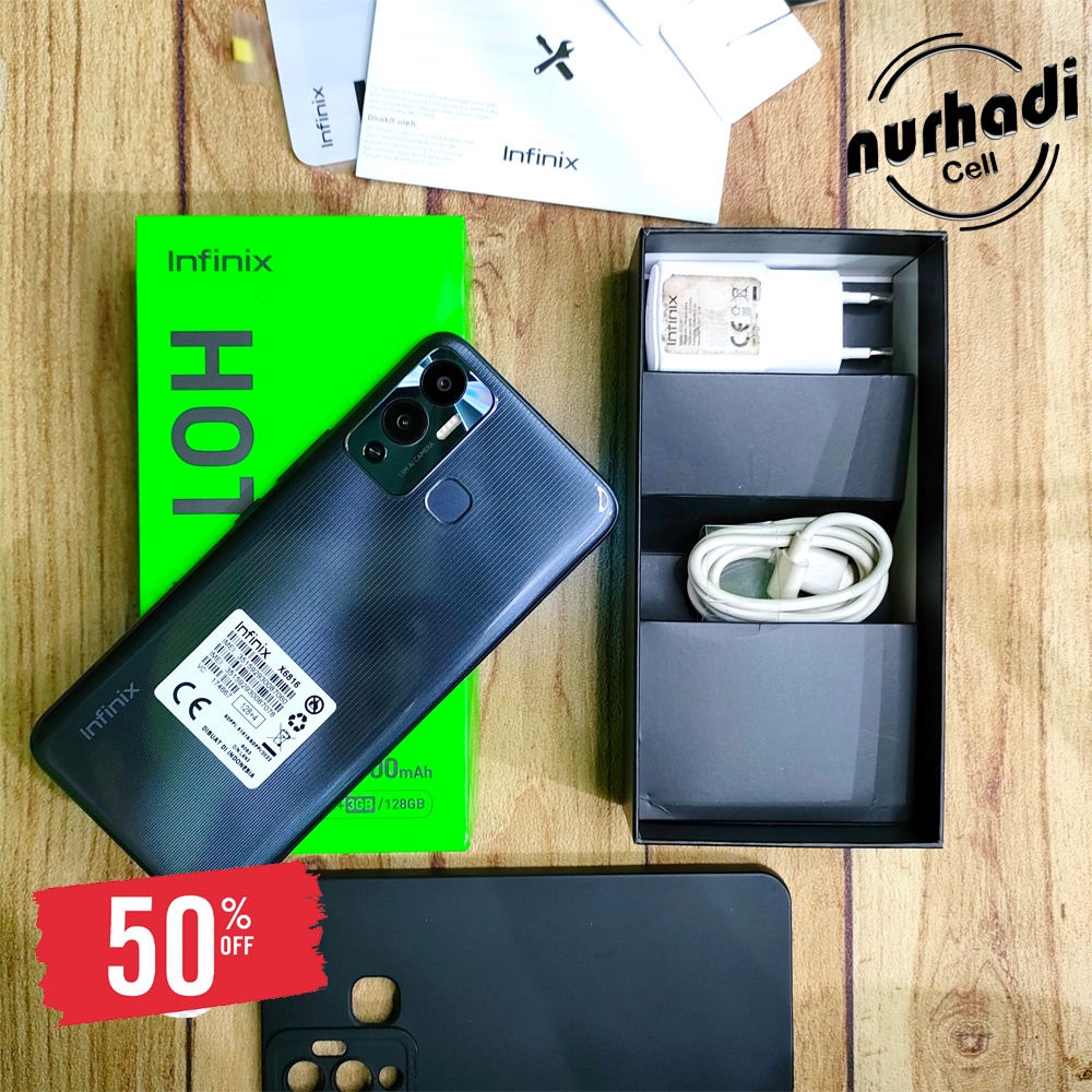 Handphone Infinix Hot 12 Play 4/128 Fullset Ori Garansi Resmi Second