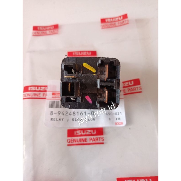 Relay glow plug relay busi pemanas isuzu panther 2.3cc