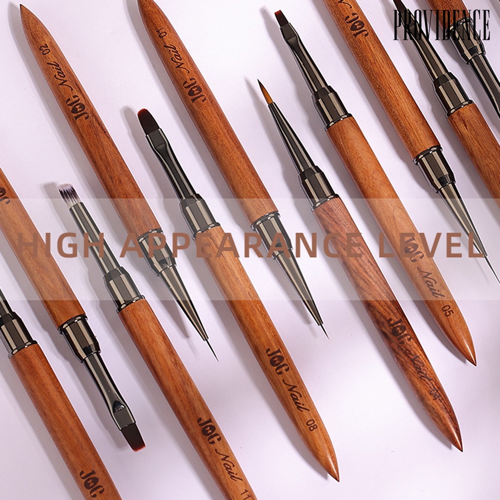 Providence Nail Art Pen Cendana Gagang Gradasi Efek Mekar Kuku UV Gel Liner Brush Drawing Pen Untuk Manicure Store