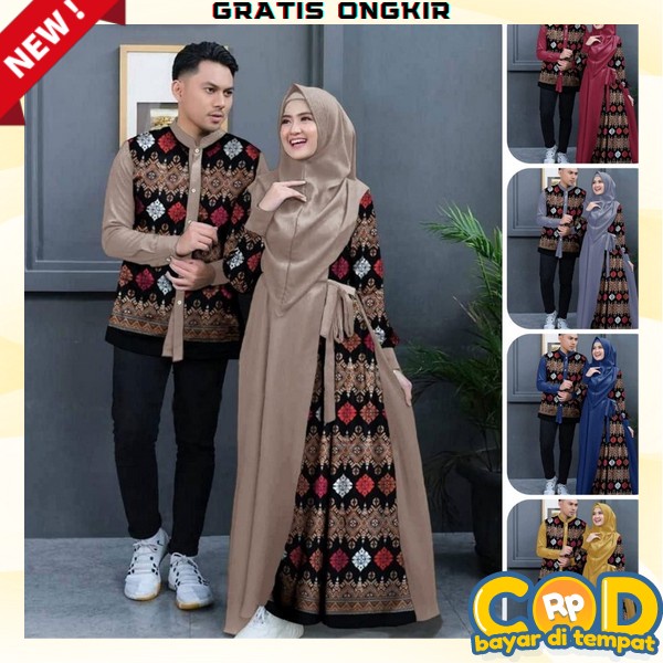 Jual Baju Muslim Wanita Dewasa Gamis Lebaran Terbaru Dress Jumbo