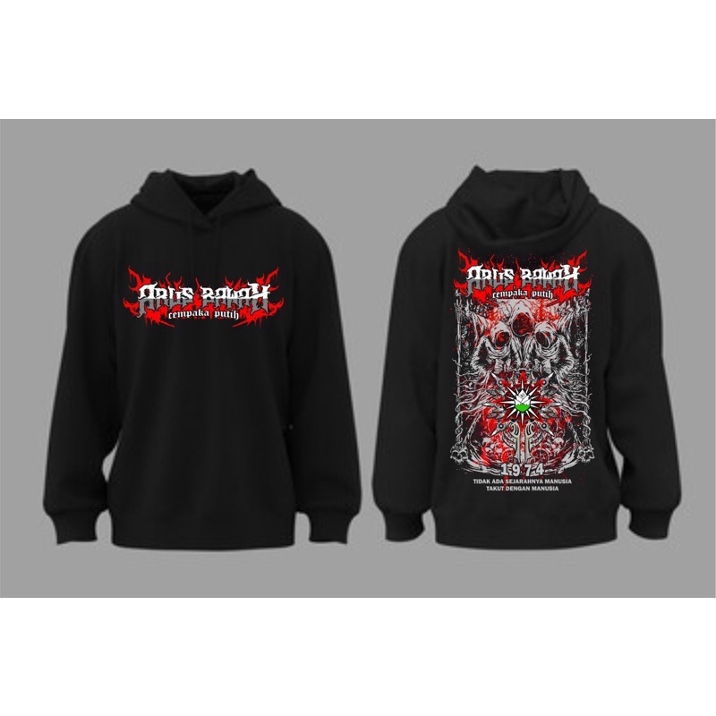 Jaket Hoodie Cempaka Putih