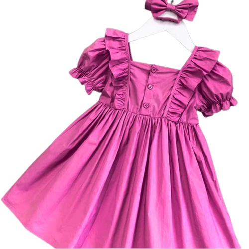 Diskon Kalila Aurel Dress Baju Anak Perempuan / Bahan Katun