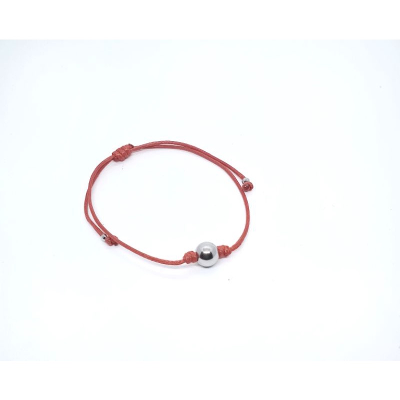 Basic Anklet Titanium Gelang Kaki Bandul Titanium Anti Karat Pria Wanita