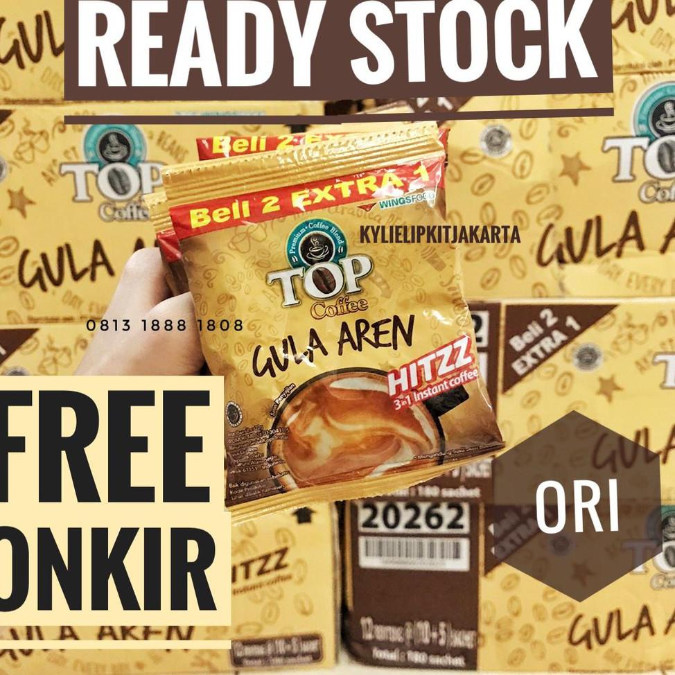 

B(1W✔) [1 RENCENG SI 15 SACHET] Top Kopi GULA AREN Coffee Instant 22 gr Wings Food PROMO MURAH 22gr Renteng kekinian