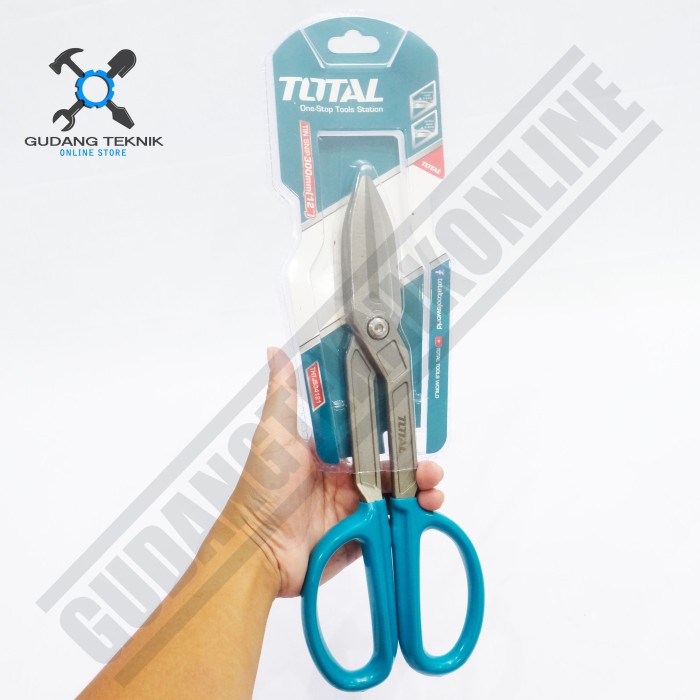 TIN Snip 300mm Gunting Seng 12&quot; THTJ534121 TOTAL / Gunting Baja Ringan Seng 30cm 12 Inch THTJ 534121 TOTAL