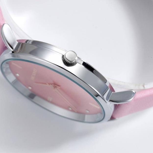 LRT.11De22ᴺ • Jam Tangan Wanita 8123 Watch Casual - Jam Import Original Strap Kulit Jamtangan Jh Ani