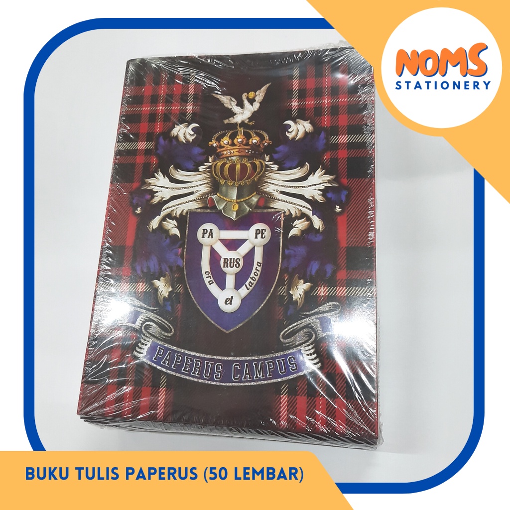 

Buku Tulis Paperus Campus Isi 50 Lembar (1 pack isi 10 buku)