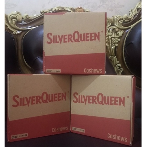 

Silverqueen 58gr / 55gr Cashew box 20pc
